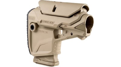 FAB Defense M4 Survival Buttstock w/ Built-in Mag Carrier, FDE - Open Box, DMO - $50.49 + Free Shipping