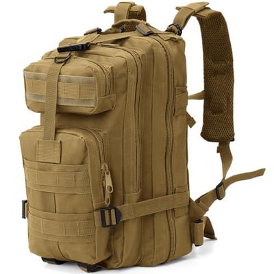 AUMENTAR 30L Tactical Assault Bag Tactical Backpack (Khaki) - $15.99 + FREE Shipping