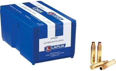 338 Lapua Mag. Un-primed Brass 100 piece box - $289.99 (Free Shipping over $50)