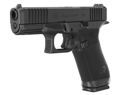 GLOCK 45 Gen 6 Striker Fired Full Size 9mm 4.02" Barrel DLC Finish Fixed Sights Optics Ready System 17 Rounds 3 Magazines - $620 
