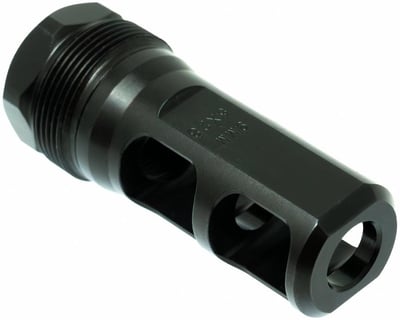 Faxon Firearms Muzzlok Stainless Steel Plan B Muzzle Brake 1/2x28 9mm Bore - $79 (FREE Shipping over $50)