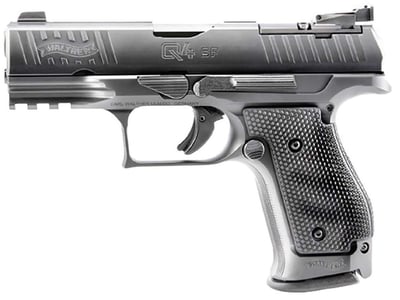 Walther Q4 SF OR 9mm, 4" Barrel, Contrast Sights, Black, 10rd - $1376.94 (add to cart to get this price) (Free S/H on Firearms)