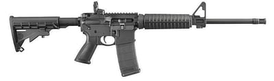 Ruger AR-556 Rifle 5.56mm 16in 30rd Black - $658.99 (Free S/H on Firearms)