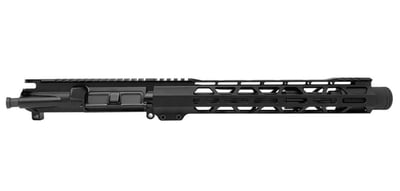 RTB 10.5" 5.56 Upper Receiver Black FLASH CAN 12" M-LOK Without BCG & CH - $189.33 