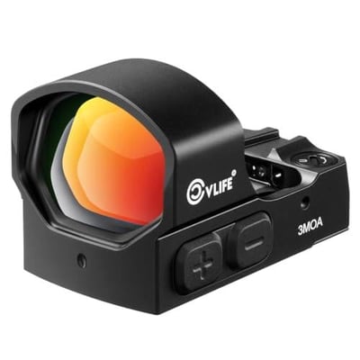 40% off CVLIFE BearMight Auto-Brightness Compact Red/Green Dot Sight, 3 MOA/Multi-Reticle Choose, Motion Awake Reflex Optic for Slimline RMS RMSc Footprint, 5000G Shockproof w/Adapter for MOS/RMR/Picatinny w/code FIKY4CON + FREE Shipping