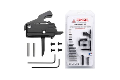 Rise Armament RAVE 140 Drop-in Trigger + LPK - Flat - $124.95 