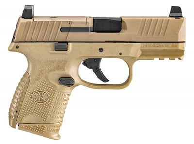 FN AMERICA FN 509 9mm 3.7in FDE 15rd - $634.61 (Free S/H on Firearms)