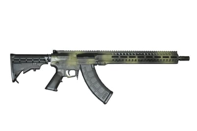 CMMG Resolute 100 Mk47, 7.62x39mm, 16" Barrel, 1- 30rd Magazine, Green Camo, Rifle - $1399.99