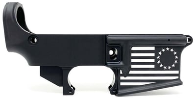 AR-15 Anodized 80% Lower Receiver - Betsy Ross Flag 2.0 - Optional Engravings - $45.67 w/ Code: "LUCKY13"
