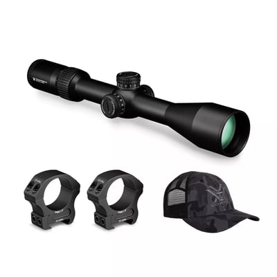 Vortex Diamondback Tactical 6-24x50 Riflescope/EBR-2C MOA Reticle with 30mm Riflescope Rings and Hat - $299 w/code "FCVDT300" (Free S/H)