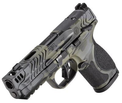 S&W M&P9 M2.0 Compact 9mm (OR) 15rd 4.22" Ported Pistol w/ Manual Safety, Black Multicam - $875 (Free S/H)