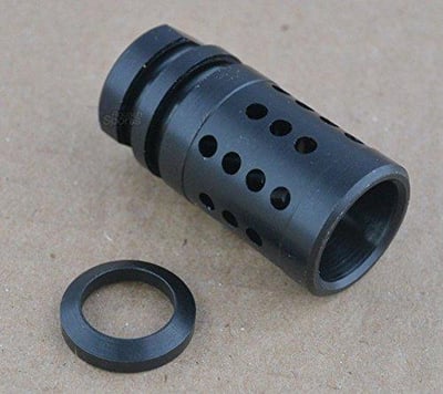 Rousch Sports Premium A2 Tactical Multi Force 4/15 Muzzle Device + Crush Washer Threaded for 223/5.56/.22 - $13.27 shipped (Free S/H over $25)
