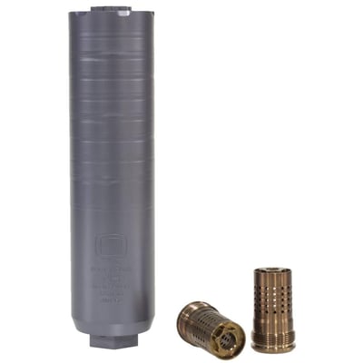 Q Trash Panda Rifle Suppressor 7.62/300Blk/300 Win Titanium Black Quickie Fast Attachment - $799.99 (click the Email For Price button to get this price)