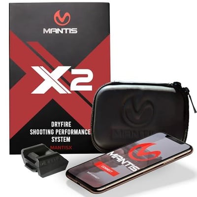 Mantis X2 Shooting Performance System Dry Fire Works with Pistol or Rifle Score & Analyze Every Shot with Free App Shooting Practice at Home - $99.99 + FREE Shipping
