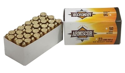 500 Rounds of Armscor .22LR HVSP 40gr Ammunition - $24.9 