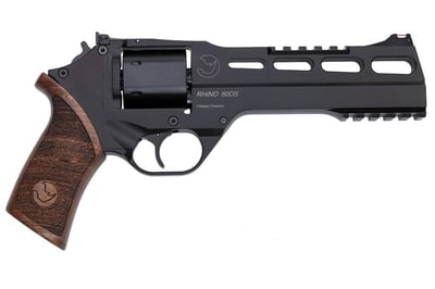 Chiappa Firearms Rhino 60DS 357 Magnum DA/SA Revolver Black Anodized 6" Barrel - $1099.99 (Free S/H on Firearms)