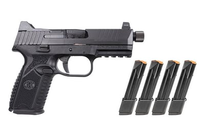 FN America FN 509 Midsize Tactical Bundle 9mm 4.5" 24 rds - $689 (Add to cart for lowest price)