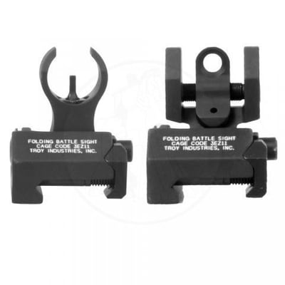 Troy Micro Set Sights for H&K Front & Round Rear - Black - $154.99