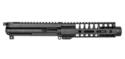 BG Complete 5.5" 9mm Upper Receiver Black FLASH CAN 7" M-LOK With BCG & CH - $169.15 w/code: JULY10 