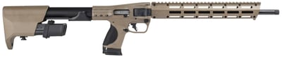 Smith & Wesson M&P FPC 9mm, 18.6" Threaded Barrel, Flat Dark Earth Cerakote, Range Bag, 23rd - $551.98 
