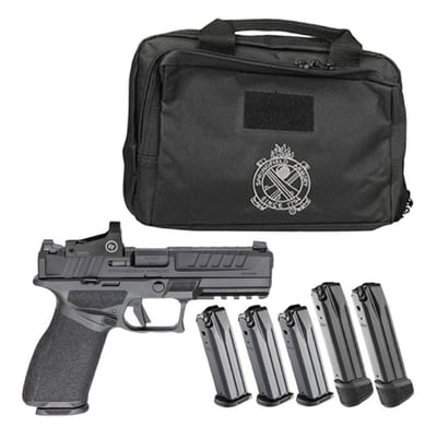 Springfield Echelon Gear Up 4.5" 9mm Pistol w/ Crimson Trace CTS-1550 Optic, Black - (3) 17rd / (2) 20rd Magazines - $549.99 