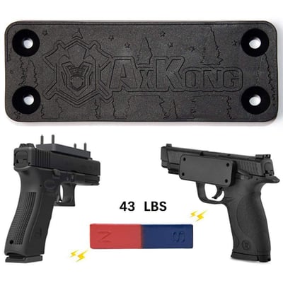 Magnetic Gun Mount & Holster 43 Lbs Rubber Coated - $14.99 (Free S/H over $25)