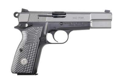 EAA MCP35 9mm 4.87" Barrel 15rd Tungsten/Black - $399.99 