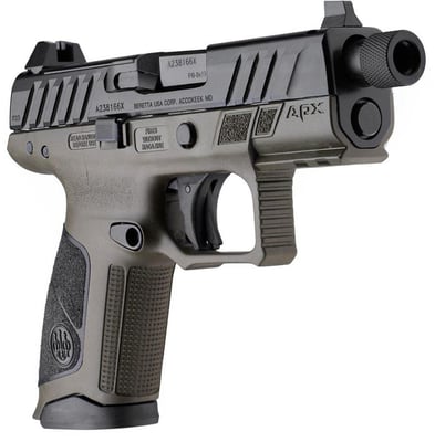 Beretta APX A1 9mm Compact Tactical Pistol w/(3) 15rd Mags - $395 