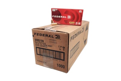 Federal Champion 9mm Luger Ammo 115 Grain FMJ Ammo Handgun Ammo - 1000 Rounds - $229.95 