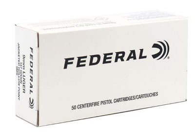 Federal Hi-Shok 9mm 147 Gr JHP Ammo Battle Pack 250 Rounds (Up To 75 Years Shelf Life) - $97.47 after Code: 6PGIFT 