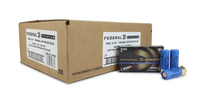 Federal LE 12 Gauge Ammo 2-3/4 Tactical TruBall Deep Penetrator Rifled Slug 250 ct - $339.14 w/ Code: "5PTODAY"