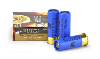 Federal Tactical 12 Ga 2-3/4 1 Oz Truball Rifled Slug 250 ct - $277.39 w/ Code: "5PTODAY"