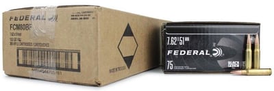 Federal Black Pack 7.62x51mm NATO 150-Gr FMJ 300 Rnds - $294.39 w/code "CYBER8"