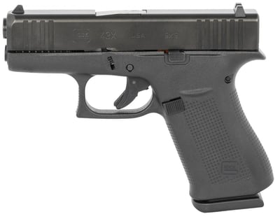 Glock G43X USA 9mm, 3.41" Barrel, Fixed Sights, Black, 10rd - $428 after code "WELCOME20" 