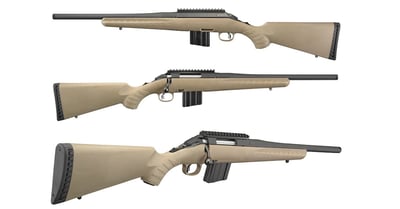 Ruger American Ranch 350 Legend 16.38" Barrel 5 Rnd FDE Threaded - $512.99  ($7.99 Shipping On Firearms)