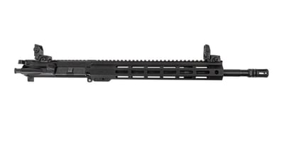 PSA AR-15 16" Mid-Length 5.56 NATO 1:7 Nitride 13.5" Lightweight Hex M-Lok Upper W/ BCG, CH and MBUS Sight Set - $349.99