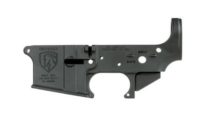 One Horse AR15 Mil-Spec Stripped Lower Receiver Black - $59.99 