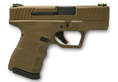 SAR SAR9 3.3" Subcompact 9mm 12rd Pistol, Bronze - $229.99 