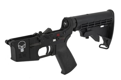 Spike's Tactical Complete Punisher AR-15 Lower Color Fill - $239.99 