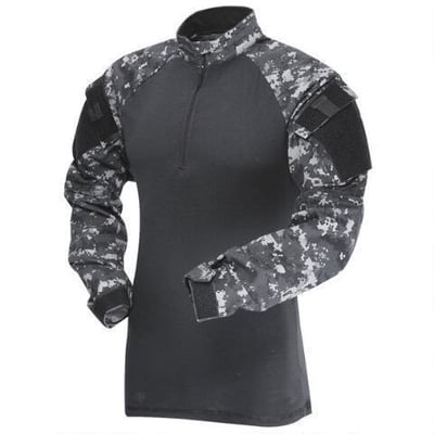 TruSpec TRU Men's Long Sleeve 1/4 Zip Combat Shirt Large Urban Digital - $62.20 shipped