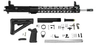 PSA 18" Rifle-Length .223 Wylde 1/7 Stainless Steel 15" Lightweight M-lok MOE EPT Rifle Kit w/MBUS Sight Set - $479.99
