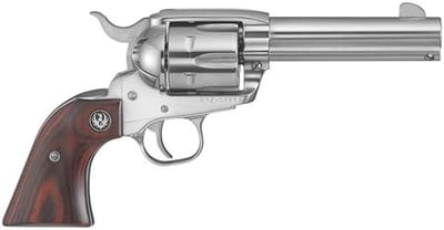RUG Model KNV-44 New Vaquero .45 Long Colt 4.625 Inch Barrel High Gloss Stainless Finish 6 Round - $656.99 (Free S/H over $50)