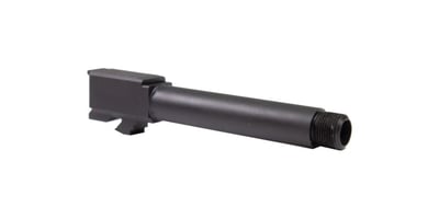 Tactical Kinetics Glock 17 Compatible Threaded Barrel, 9mm, Stainless Steel, Black Nitride - $39.99 (FREE S/H over $120)