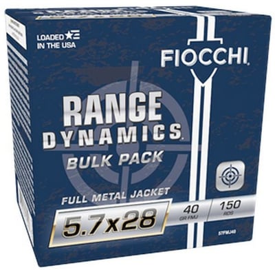  Fiocchi 5.7x28mm 40gr Ammo 150rds - $69.99