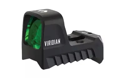 Viridian Custom 1x16 RFX for S&W Bodyguard 2.0, Micro Green Dot, rear sight mount, Black, featuring INSTANT-ON - $126.53 (Email for Price)