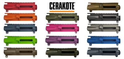 Cerakoted Stripped AR-15 Upper Receiver - Choose Color - $67.96 after Code: MEM26