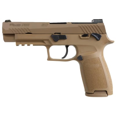 Sig Sauer P320 M17 Coyote Tan 9mm 4.7" Barrel 10-Rounds with Night Sights - $649.99 ($9.99 S/H on Firearms / $12.99 Flat Rate S/H on ammo)