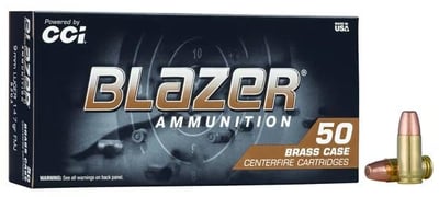 BLAZER AMMO 9mm 147Gr FMJ 950 FPS 50rd - $12.69