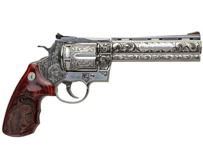 Colt Anaconda 6" 44 Rem Mag Grizzly Engraved SS 6rd Pistol - DAV-12470 - $1975.99 + Free Shipping 
