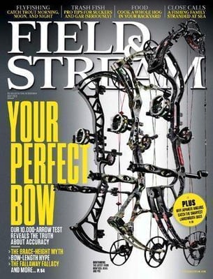 FIELD & STREAM MAGAZINE yearly subscription - $4.50 after coupon ""